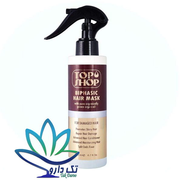 اسپری دو فاز مو تاپ شاپ 200 میلی لیتر اسپری دو فاز مو تاپ شاپ 200 میلی لیتر